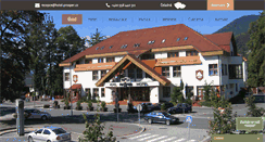 Desktop Screenshot of hotel-prosper.cz