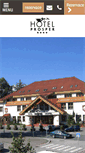 Mobile Screenshot of hotel-prosper.cz